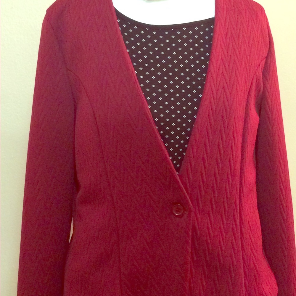 One-Button Blazer